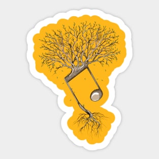 The-notes-grow Sticker